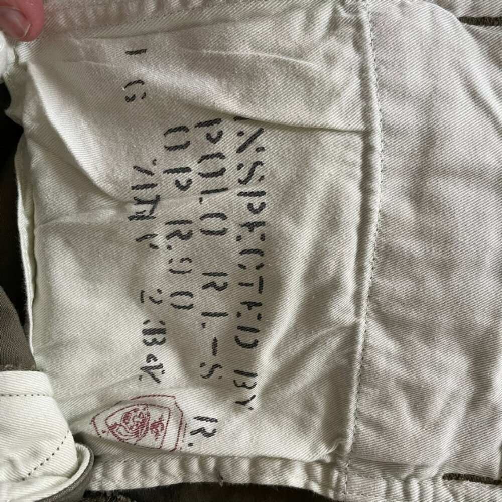 Polo Ralph Lauren Slim Fit Canvas Cargo Pants | Olive Green | Size 30x32 - Picture 5 of 10